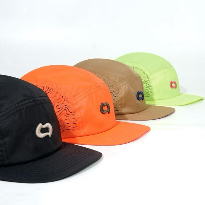 OVERSTATE - Topi Snapback 5 Panel Seri Topografy  - Bahan Ripstop Water Proff Premium Original