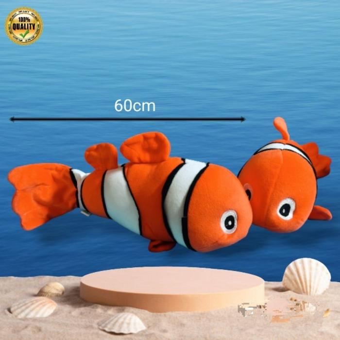 Boneka Ikan Nemo Gemoy 60cm Berlabel SNI