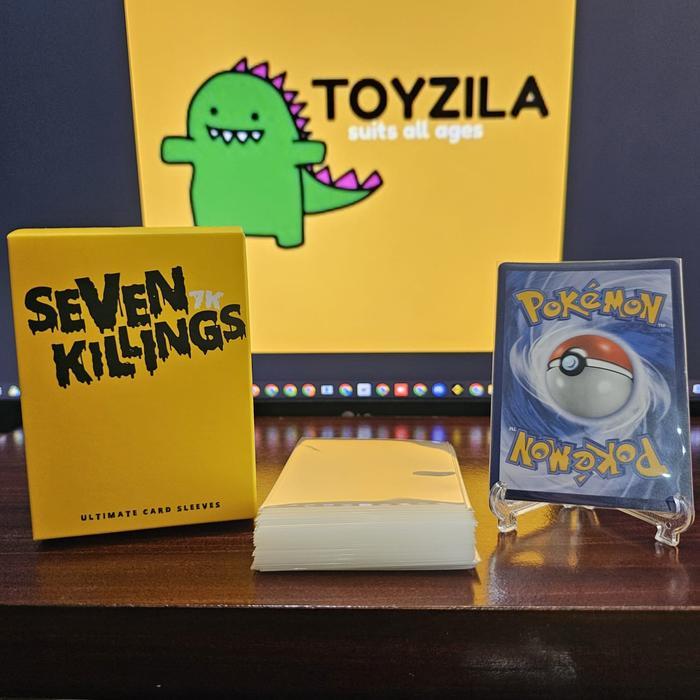 Seven Killings SevenKillings Clear TCG VIRGINS Card Sleeves Sleeve - 99.9MIC 50PCS
