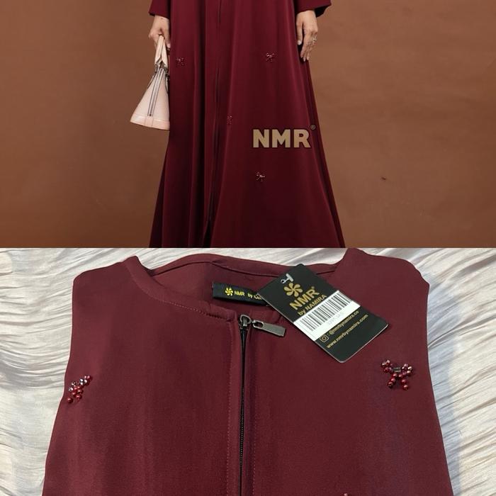 Abaya Nmr by Namira bahan lembut adem nyaman Gamis Dewasa Muslim Wanita