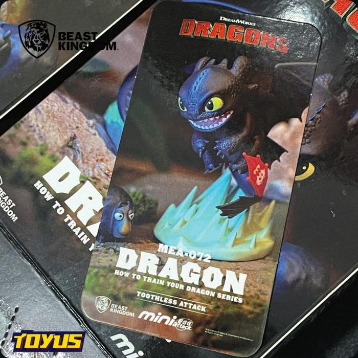 Beast Kingdom - Open Box How To Train Your Dragon - Toothless Attack