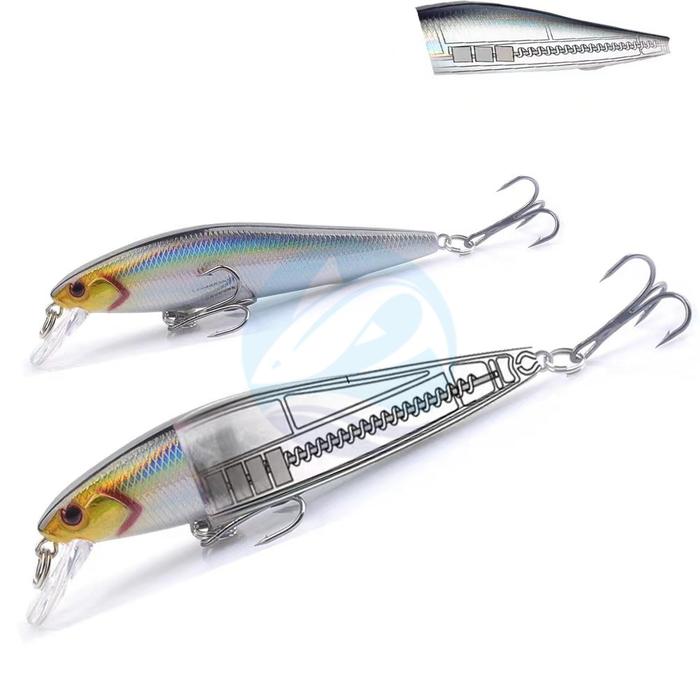 Umpan Pancing Minnow 7g/10g/14g umpan casting minnow sinking with hook-BK585