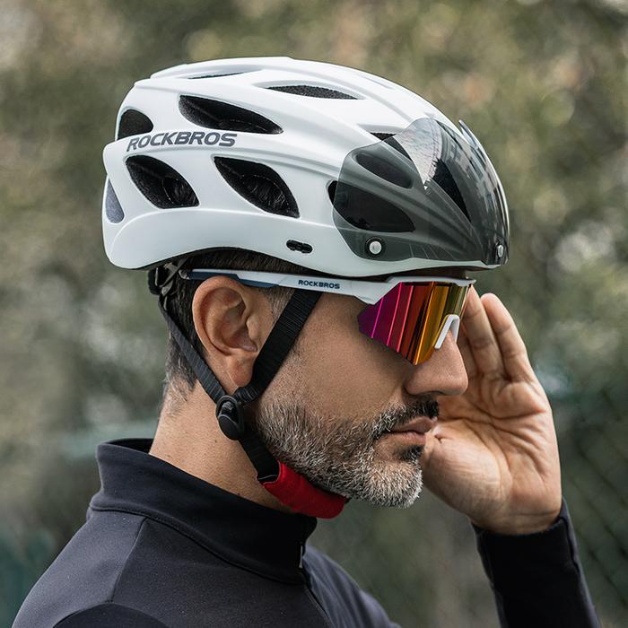 ROCKBROS Bicycle Helmet Integrally-molded Bike Helmet Motor Electric