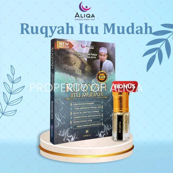 ORIGINAL Buku Ruqyah Itu Mudah Karya Ustadz Muhammad Faizar Hidayatullah M. Pd. - Parfum
