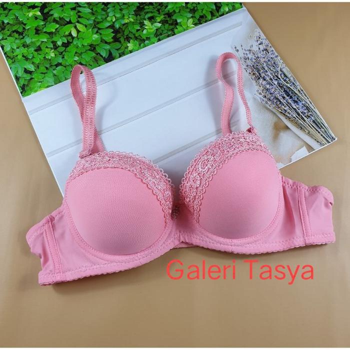 Bra 086 Bra abg busa tebal tali lepas kancing dua pakai kawat/ Bra fashion abg busa tebal