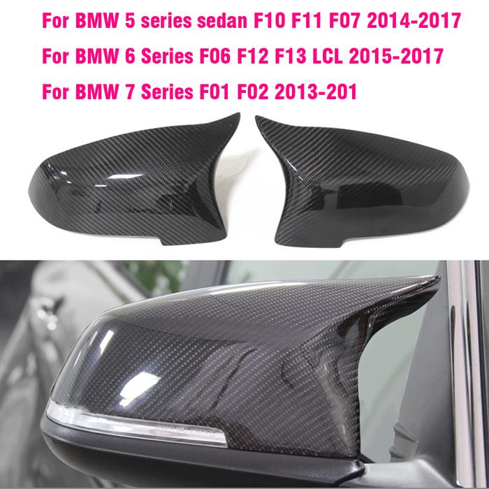 Penutup cermin spion untuk Bmw, 5 seri F10 F11 Lci 2014-2017 tutup