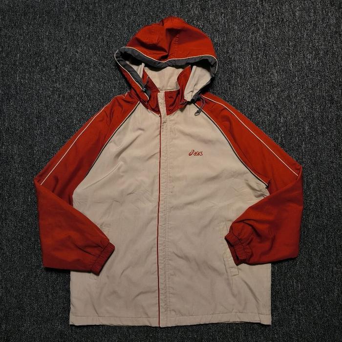 Jaket Sport windbreaker Asics casual unisex