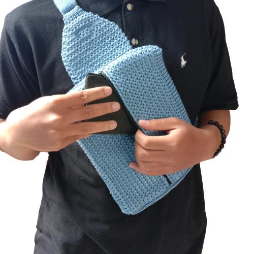 Tas Pinggang - Waist bag Rajut Pria / Wanita
