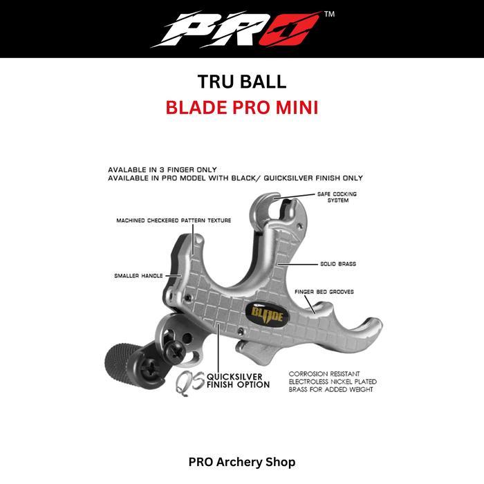 TRU BALL BLADE PRO MINI QS RELEASE COMPOUND TRIGGER COMPOUND TRIGGER PANAHAN ALAT PANAHAN TAD175