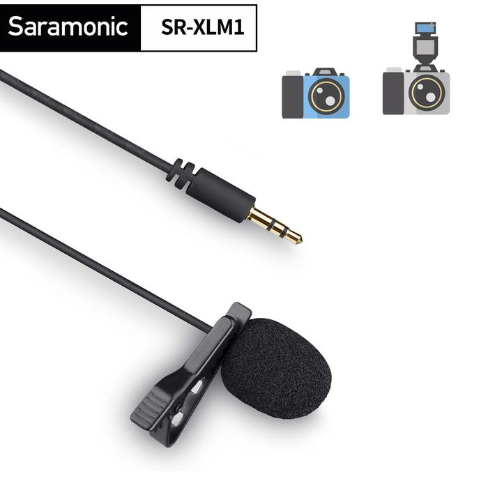Saramonic SR-XLM1 Omnidirectional 3.5mm TRS Wireless Lavalier