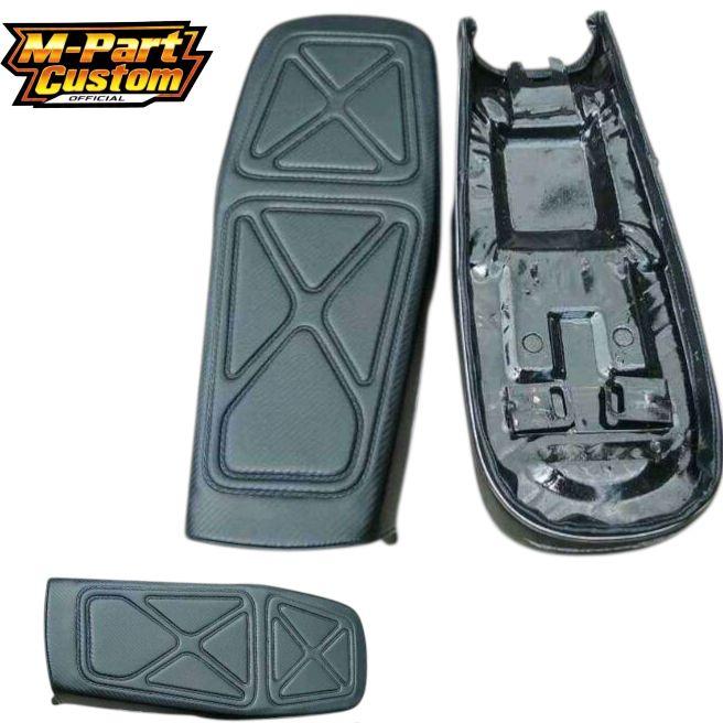 [GM] JOK CB100 CB125 KARBON MOTIF XX TEBAL MOTOR CUSTOM ban harian ring banluar