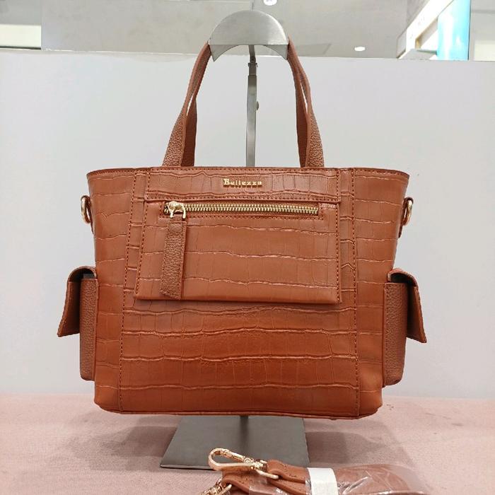 Tas Handbag Wanita BELLEZZA 24409 Original Depstore Mall Ori Tas Jinjing Tangan Selempang Sling Bahu