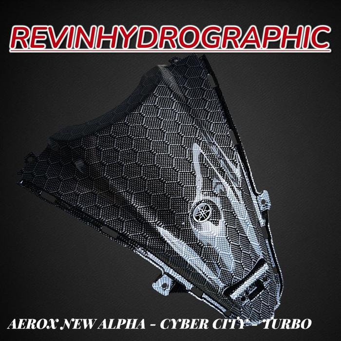 DASI FRONT AEROX TURBO - CYBER CITY - ALPHA CARBON WTP HEXAGON