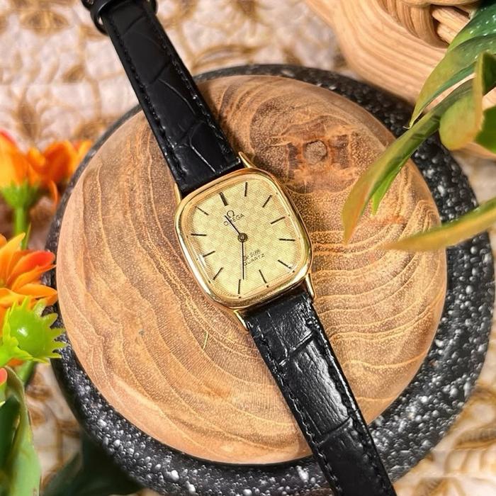 Jam tangan Omega De Ville, Quartz Movement,Ladies Classic Watch