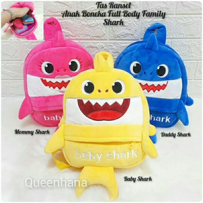 Tas Ransel Anak Karakter Boneka Full Body