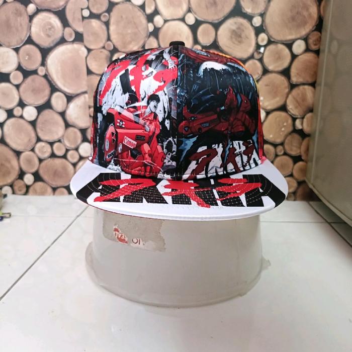 ( size osfa ) topi custom Akira aop snap back cap