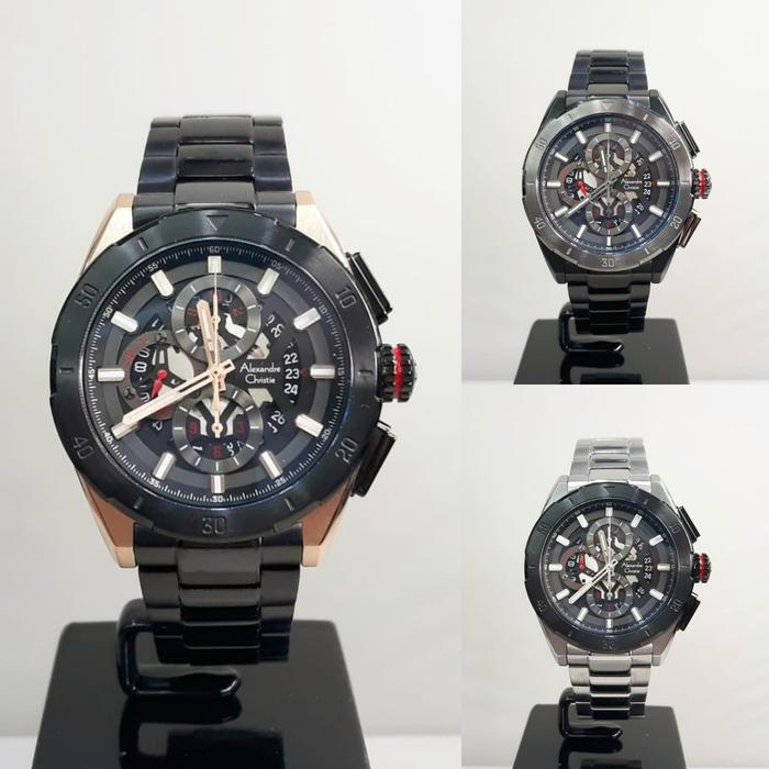 JAM TANGAN PRIA ALEXANDRE CHRISTIE 6560 MC ORIGINAL & GARANSI RESMI AC6560