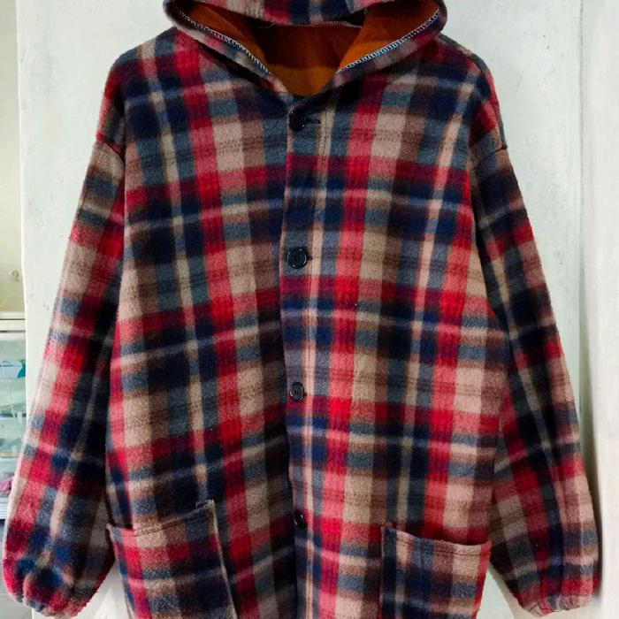 Preloved Jaket  Hoodie Kotak Flanel