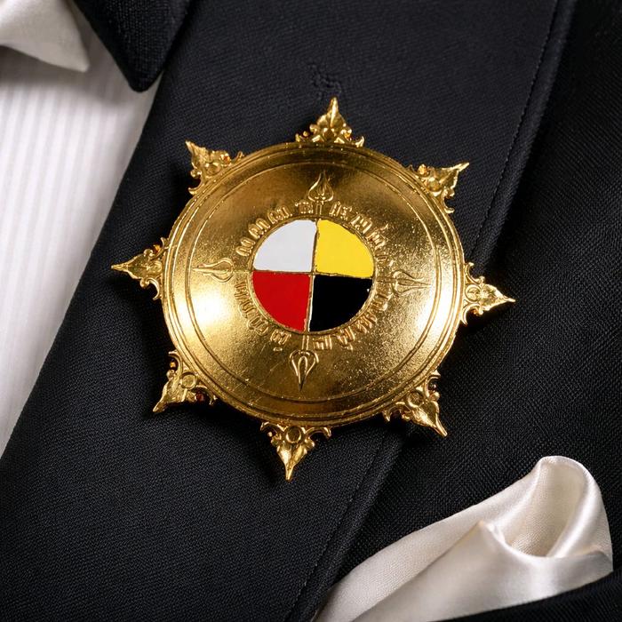 Souvenir Pin Bros Bangsawan Sastra Jendra Mewah AP039
