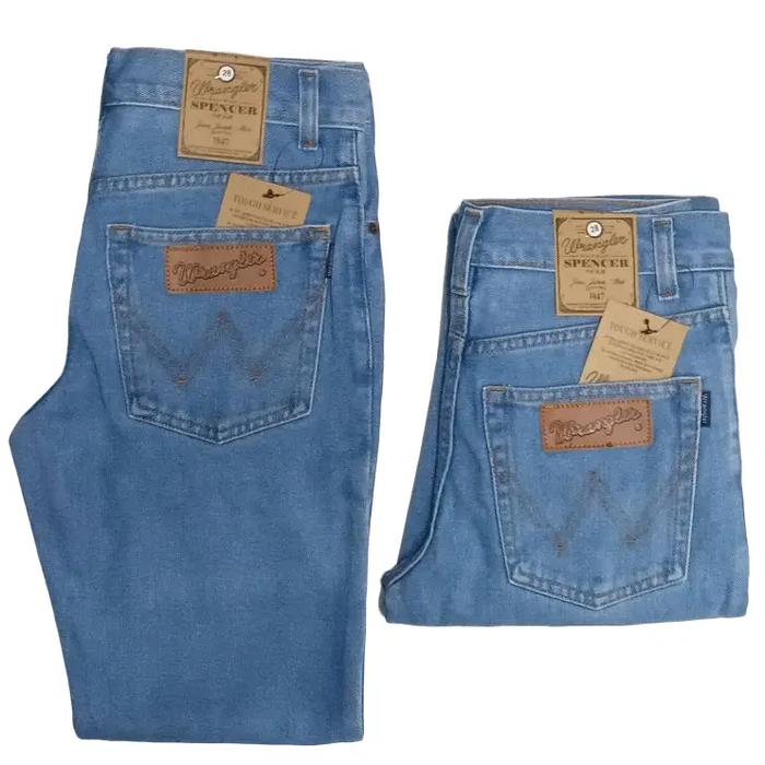 CELANA JEANS PRIA STANDAR PANJANG WRANGLER NON-STRETCH KEKINIAN MODERN/CELANA JEANS PRIA ORIGINAL 10