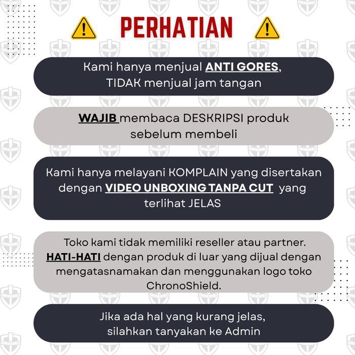 Anti Gores Hydrogel untuk Casio G-Shock GR B200 GR-B200 Antigores Chronoshield