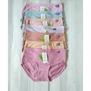 (6PCS) CELANA DALAM YAGELILA IMPORT BAHAN KATUN MODEL POLOS WARNA SOFT 6926 YAGELILA ORI 100% COTTON