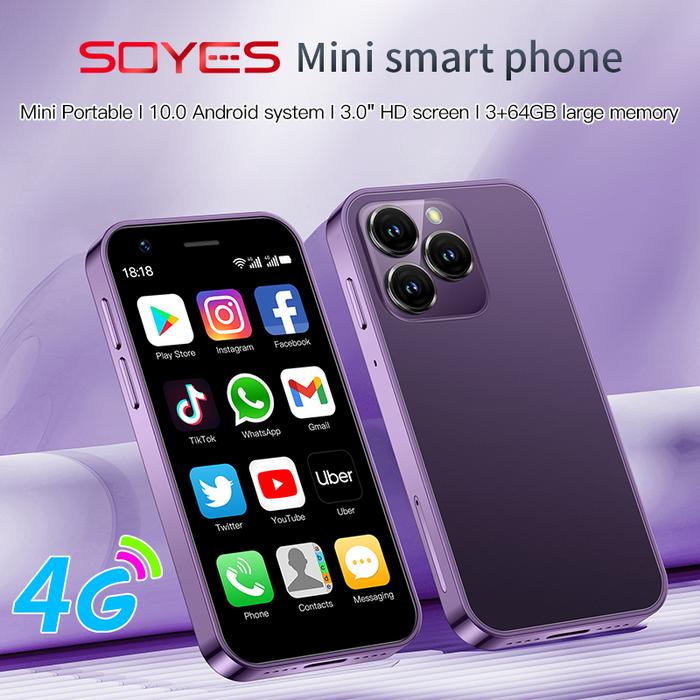 SOYES XS16/XS15 Mini Android Smartphone 3G/4G Network 2GB RAM 16GB ROM 3" Display 5MP Camera Dual SI