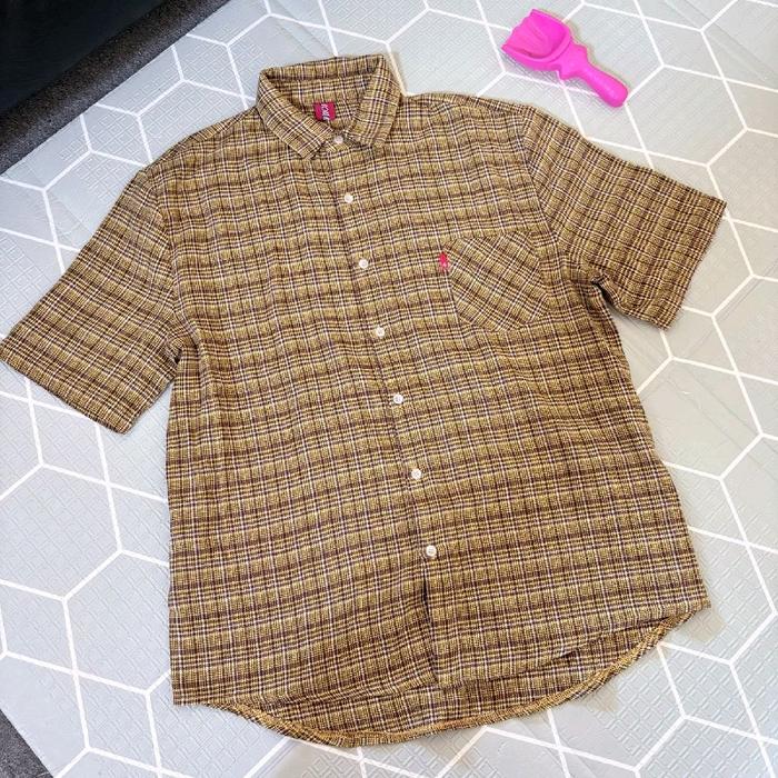 Kemeja four reason kotak2 flannel, y2k street wear