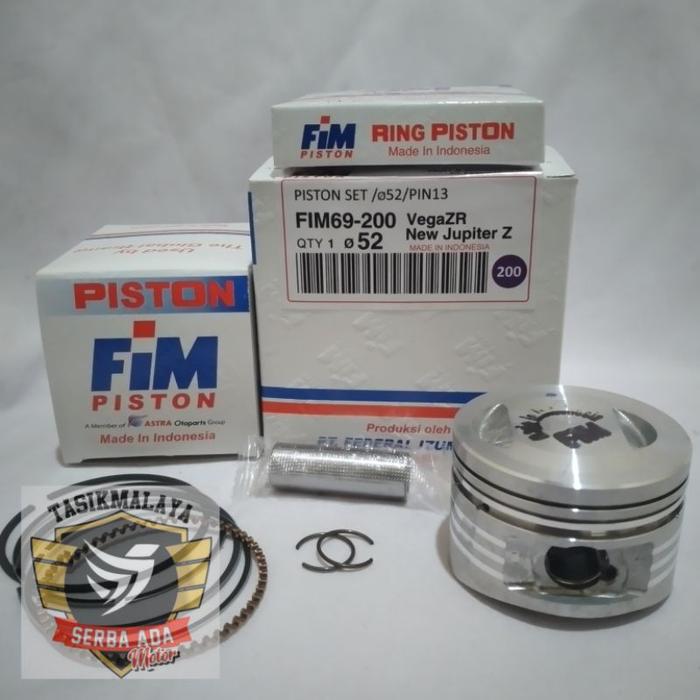 Piston Kit Seher Kit Fim 69 Vega Zr, Jupiter Z New 2010 Pen 13