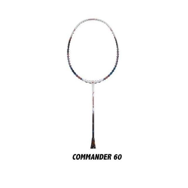 Raket Badminton Apacs New Commander 50 60 Dan 80 Kuat 35 Lbs Ori