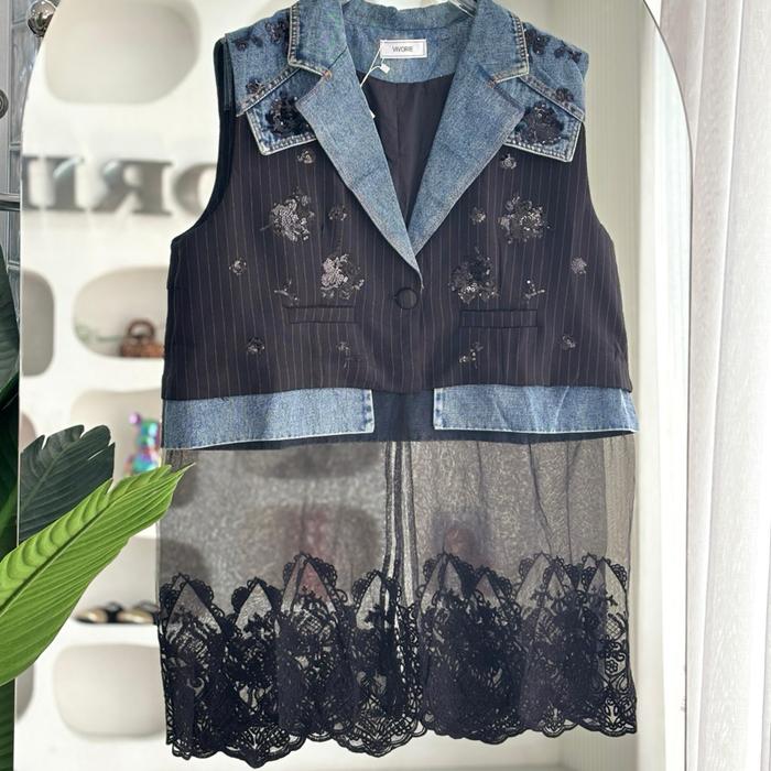 Vivorie Premium AT 4086 vest blazer