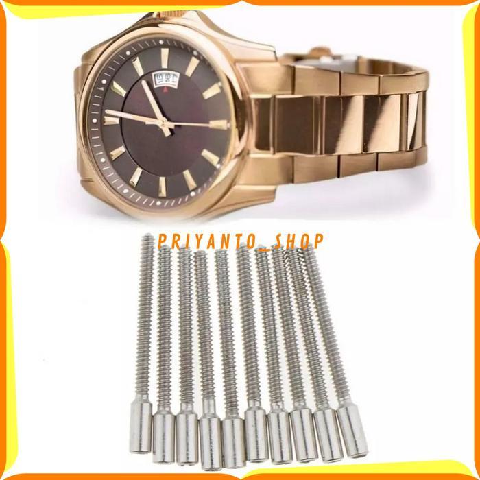 Ready As Sambung Jam Tangan As Stem Sambung Penyambung As Stem Jam 10Pcs