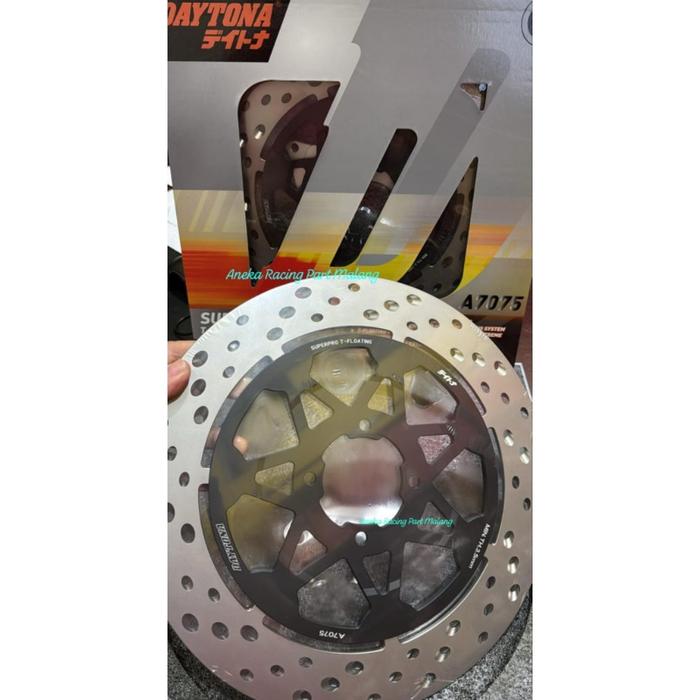 DISC CAKRAM DAYTONA RACING SUPERPRO T-FLOATING BEAT MIO SCOOPY NOUVO 260MM JUPITER Z FIZR MX135 Z1 Z