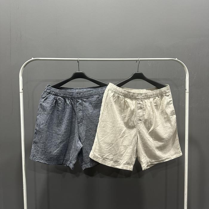 ANKO Linen Cotton Pull On Shorts
