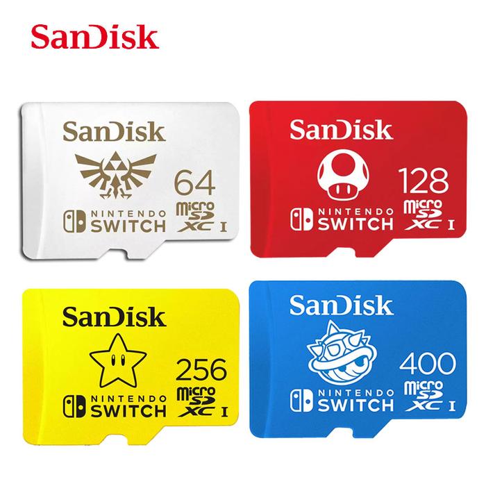 SanDisk 256GB Game Memory Card U3 128GB Flash Card 400GB Memory Card