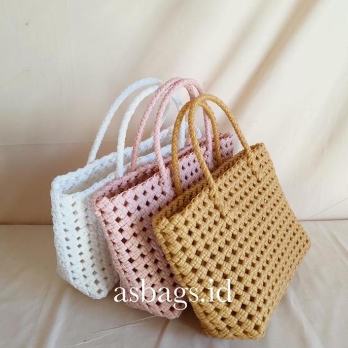 Tas Anyaman Jepang / Sakura Bag / Tas Anyaman Jali / Tas Anyaman Bali