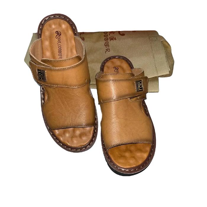 Sendal Kulit Pria Import Model Kekinian Royal Cobbler - Sandal