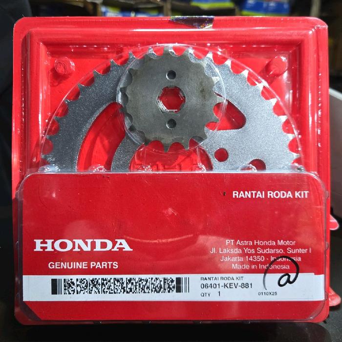 GEAR SET ASLI BUAT MOTOR SUPRA X 06401-KEV-881