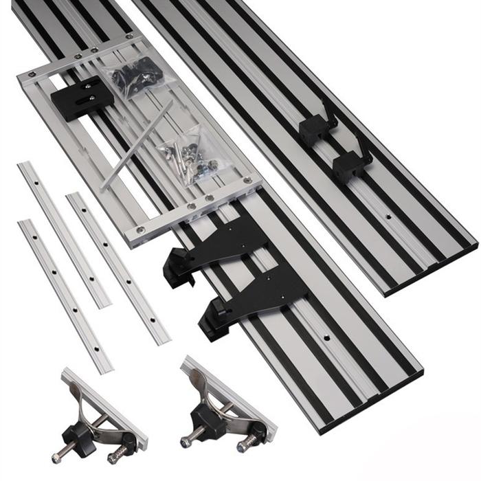 1200mm Universal Circular Saw Guide Rail Track With Adjustable Saw
