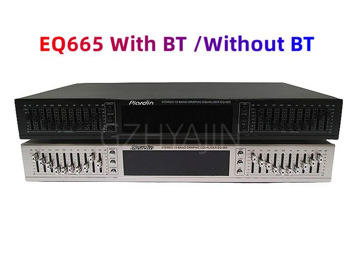 Hot sale EQ-665 Equalizer hifi Home EQ Equalizer Dual 10 BAND Stereo Treble Alto bass adjustment Wit