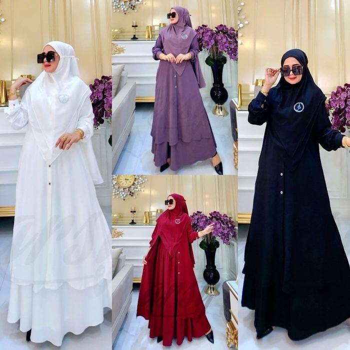 Ajyad syari set by Arsy set hijab premium