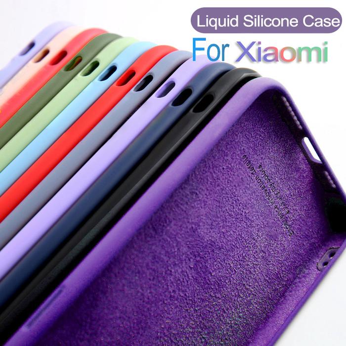 Liquid Silicone Case For Xiaomi Mi 11T 10T 11 Lite 5G NE Ultra 12X 12