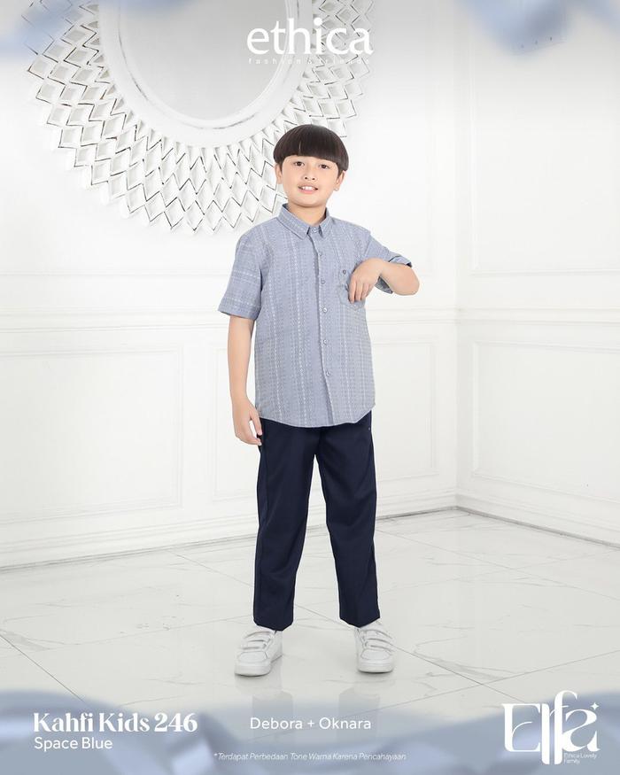 ETHICA KAHFI KIDS 246 SPACE BLUE / KOKO ANAK ETHICA SET / SETELAN KOKO ANAK ETHICA / BAJU KOKO ANAK