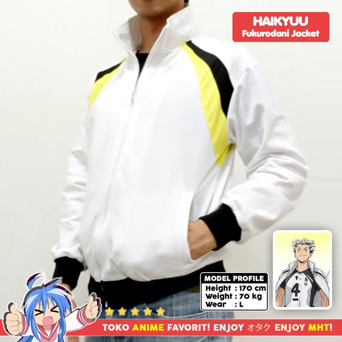 Jaket Anime Haikyuu - FUKURODANI Bokuto Akaashi