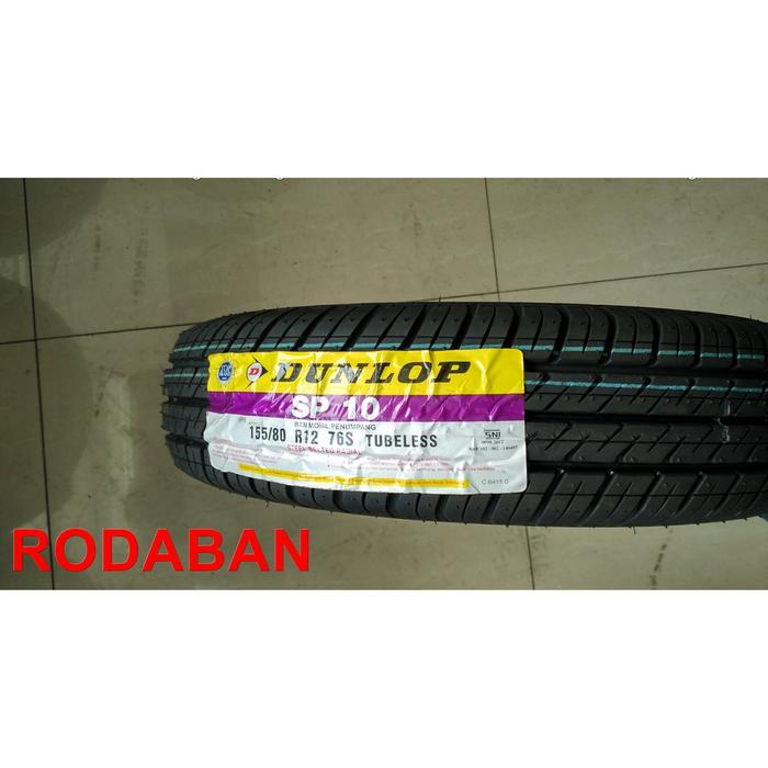 Terlaris Dunlop SP10 Ukuran 155/80 R12 - Ban Mobil Carry Hijet ST20 Truntung