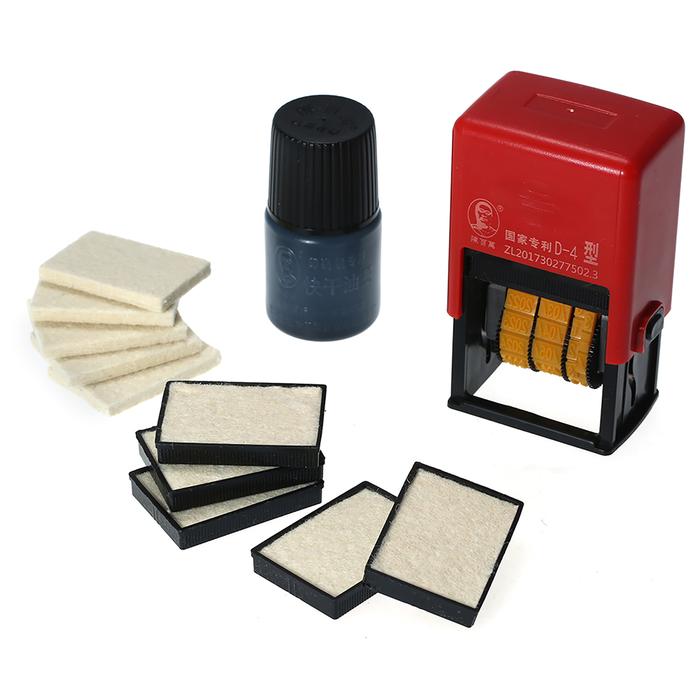 Handheld Portable Date Stamp Printer Quick-Drying Ink Date Printing