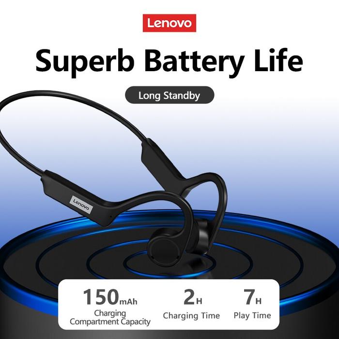 Lenovo X4 Bone Conduction Bluetooth Headphone Sports Earphone