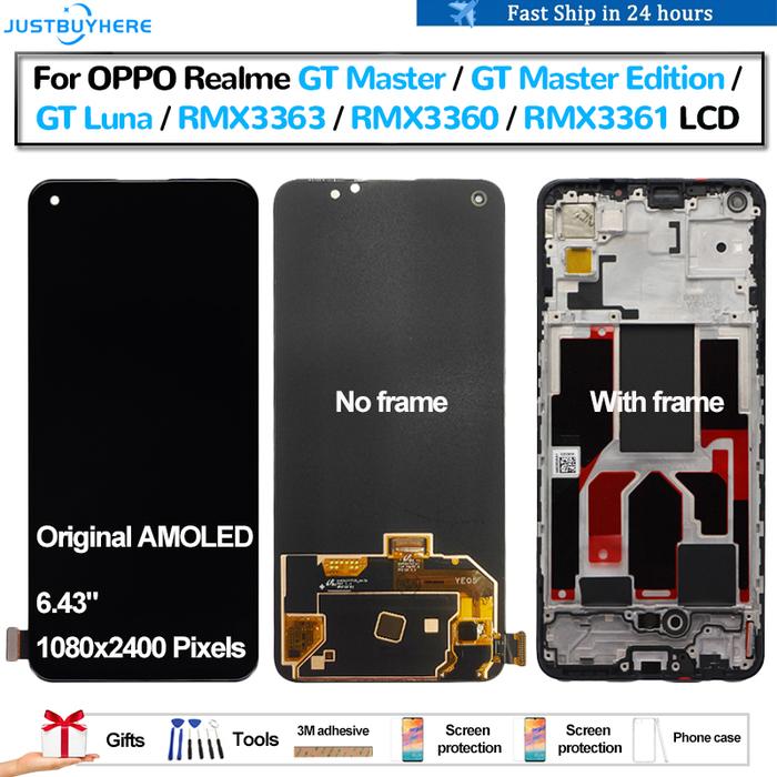 Original AMOLED For OPPO Realme GT Master Edition GT Luna RMX3363