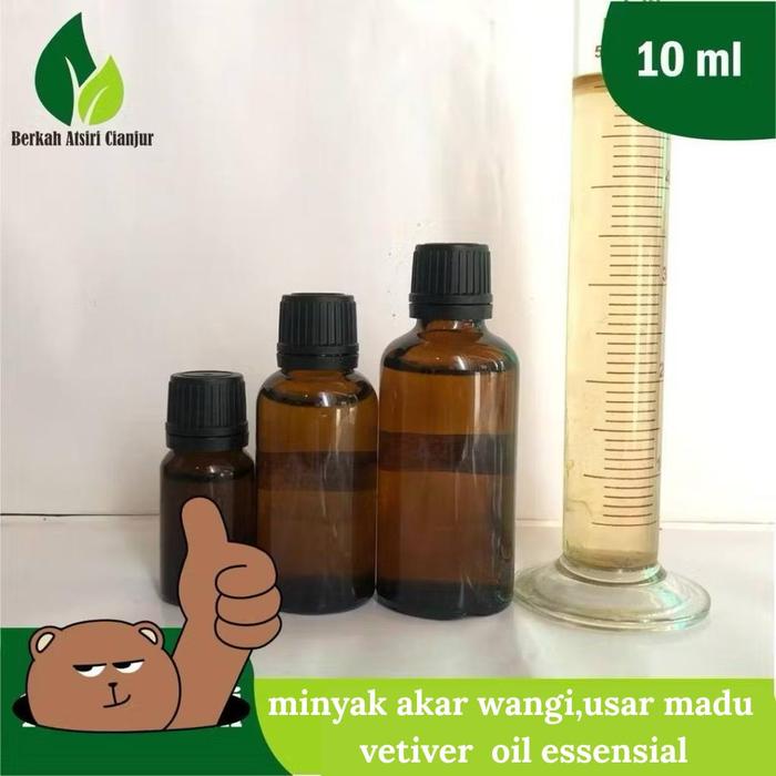 10ml minyak atsiri akar wangi minyak akar wangi murni vetiver oil