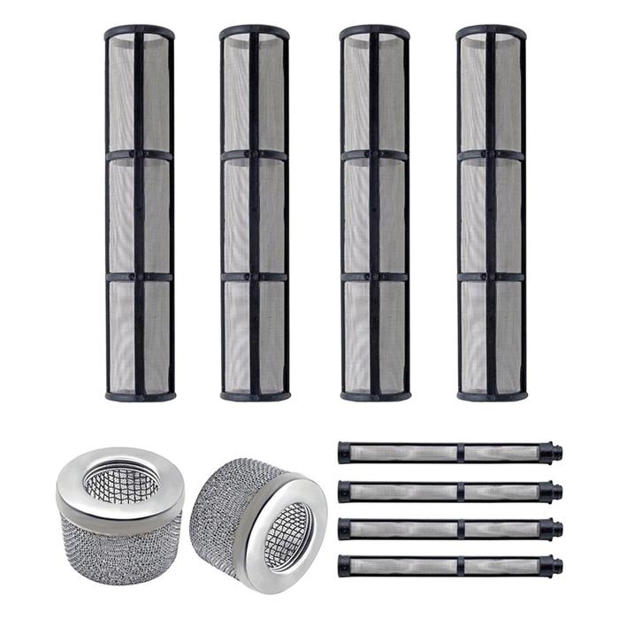 Airless Spray Gun Filter Screen Set,181072 Air Inlet Filter,244067 Manifold Filter,287032 Spray Gun